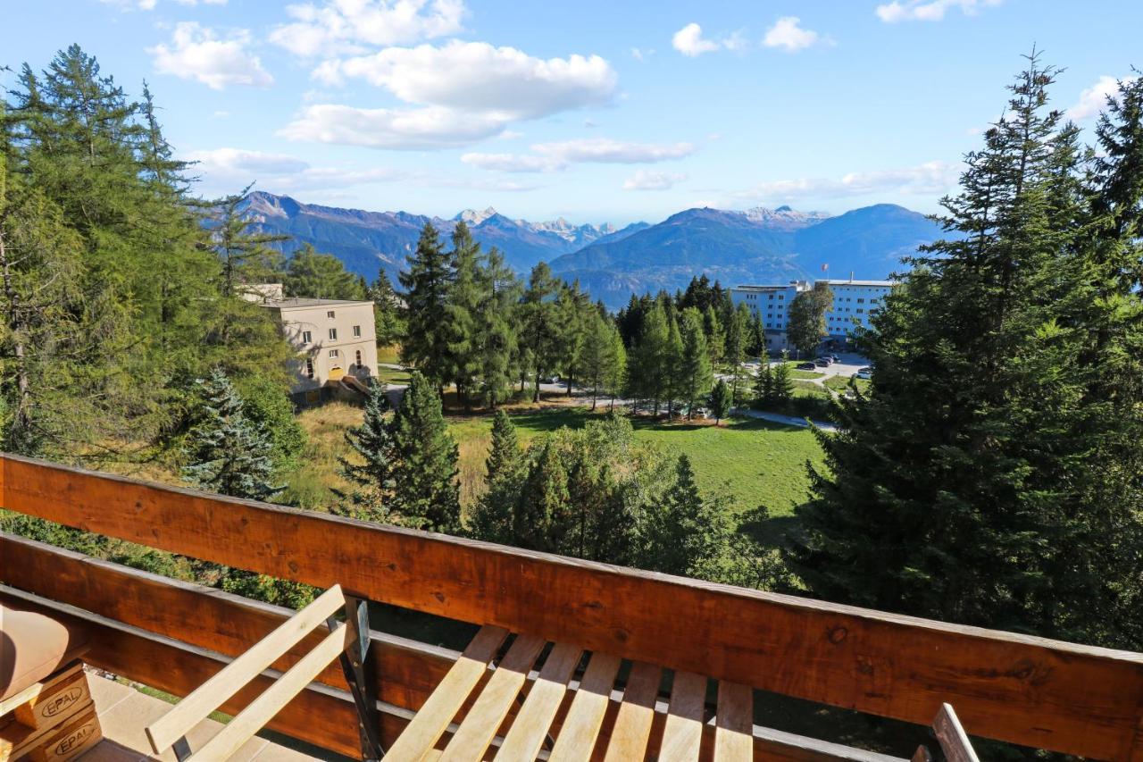 Magnifique Appartement Avec Vue Sur Les Montagnes Crans-Montana Exterior photo