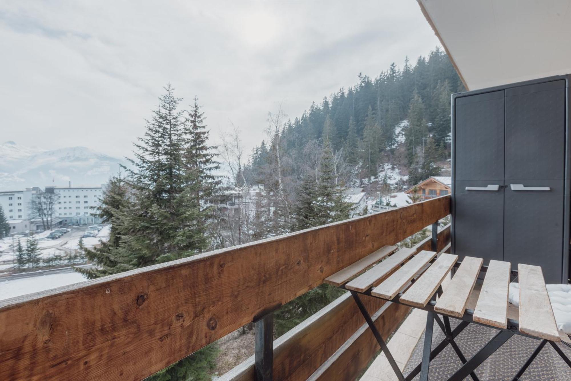 Magnifique Appartement Avec Vue Sur Les Montagnes Crans-Montana Exterior photo